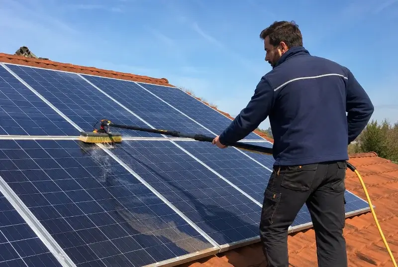 Nettoyage et entretien de panneaux solaires à Padiès